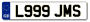 number plate example