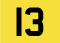 Next Release 13 Series Number Plates