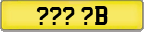 Search for B Reg Suffix Numberplates
