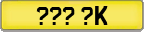 Search for K Reg Suffix Numberplates