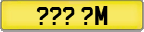 Search for M Reg Suffix Numberplates