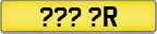 Search for R Reg Suffix Numberplates