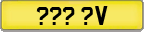 Search for V Reg Suffix Numberplates