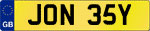 suffix number plates example