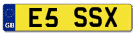 prefix plate example