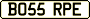 BO55 RPE plate example