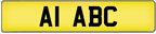 prefix plate example