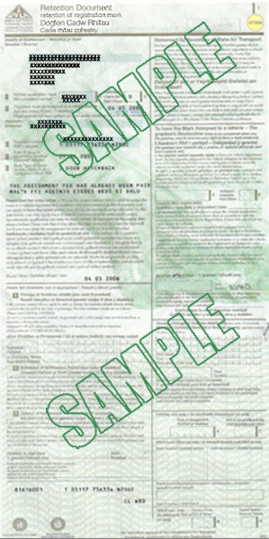 V778 Registration Mark Retention Document