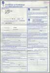 V750 Northern Ireland Registration Certificate