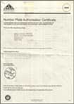 V948 Registration Certificate