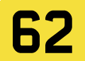 62 DVLA Number Plates