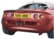 Make your own Current Style Private Car Registrations