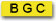 number plate BGC