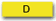 NUMBER PLATE D