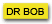 number plate DR BOB