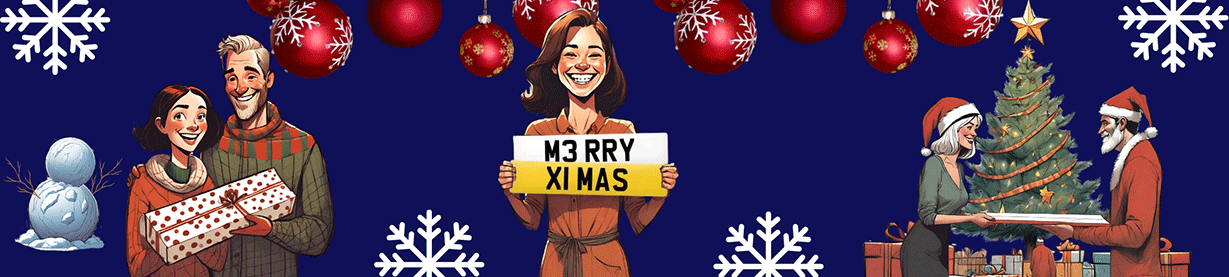 Personalised Plates As Christmas Gifts Banner