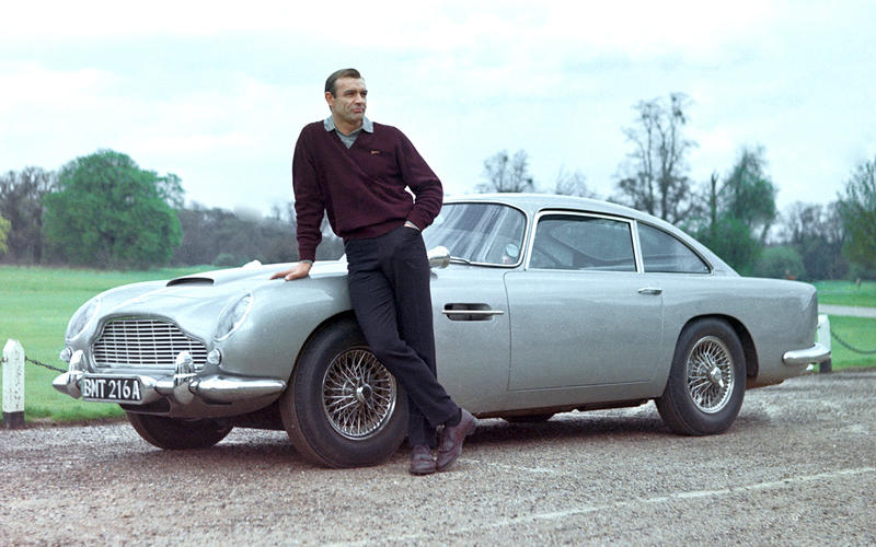 Bond's newer Aston Martin