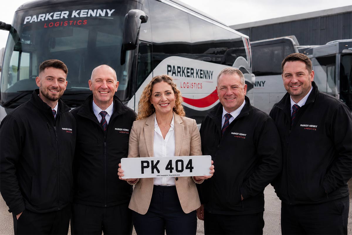 Private Plates for Fleet Coaches PK 404