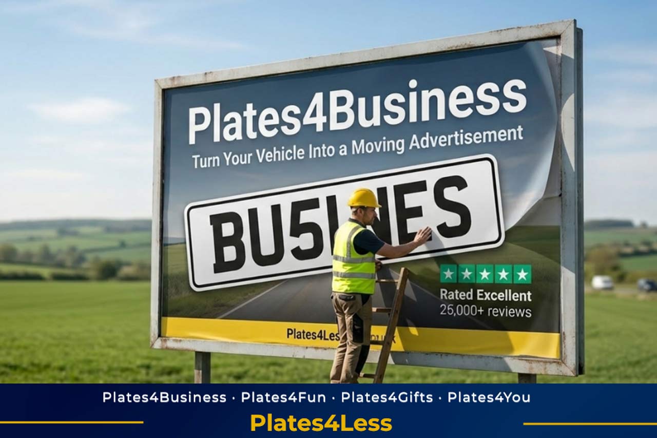 A selection of business number plates. Spotted: the best business number plates.