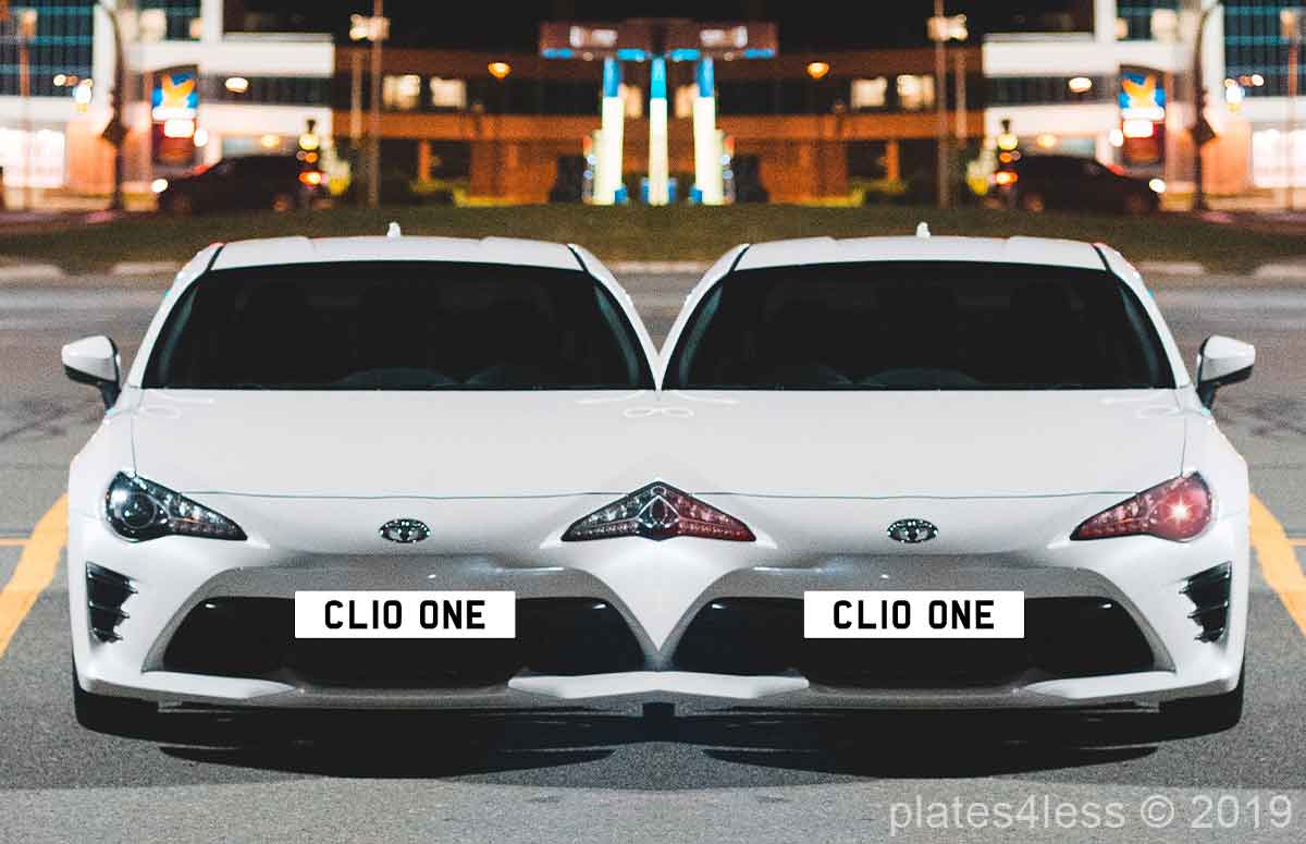 car number plates being cloned