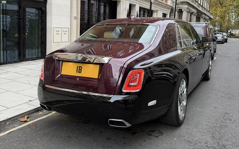hyper private number plate 1B
