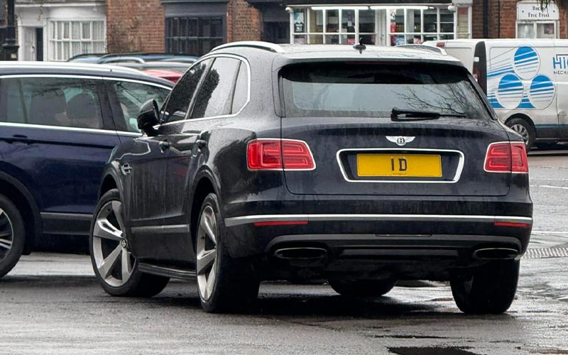 hyper private number plate 1D