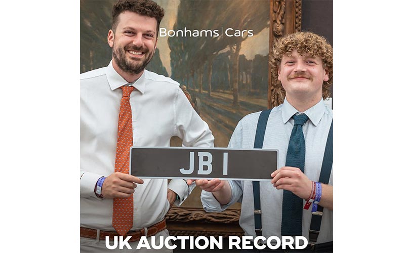 hyper private number plate JB1