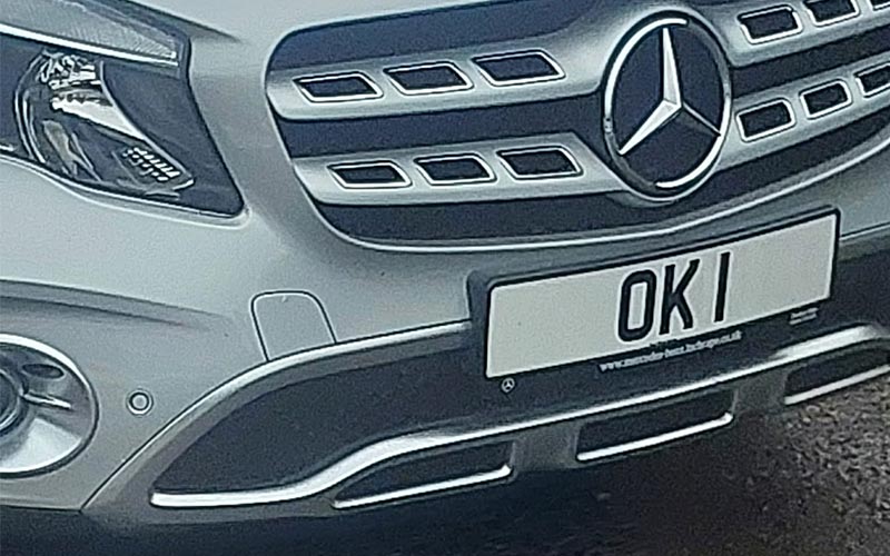 hyper private number plate OK1