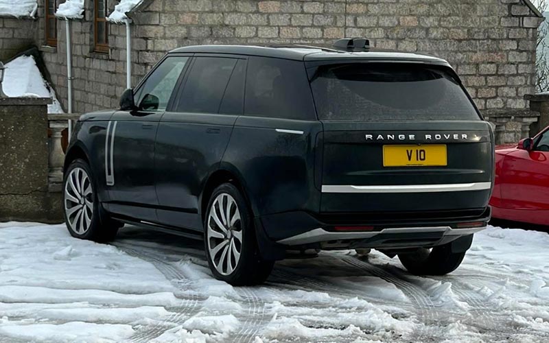 hyper private number plate V10