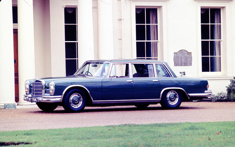 The Mercedez Benz from Her Majesty's Service