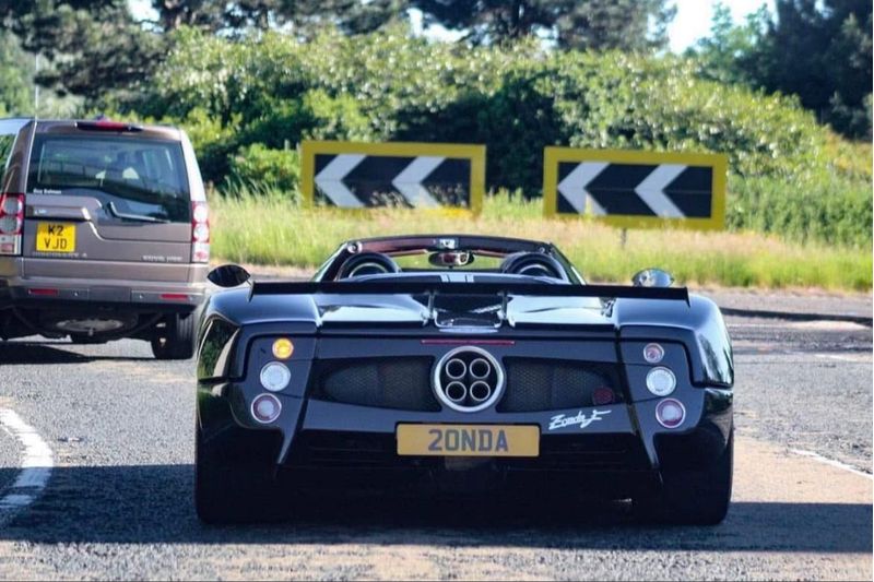 private number plates car 20NDA