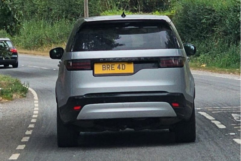 private number plates food BRE4D