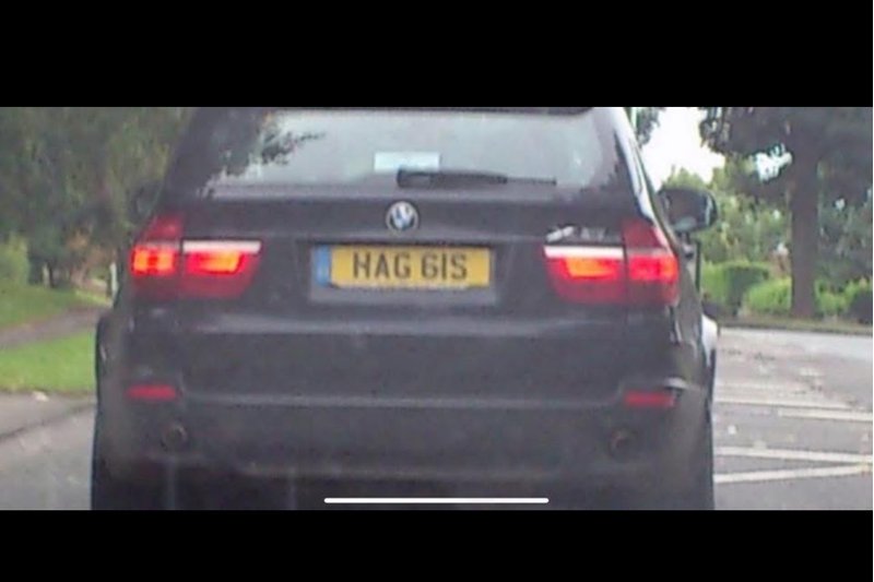 private number plates food HAG61S
