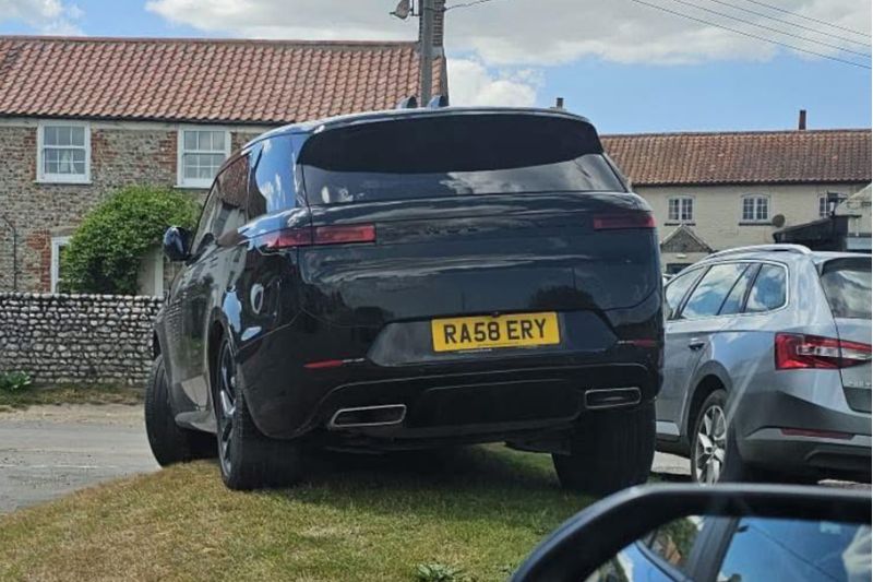 private number plates food RA58ERY
