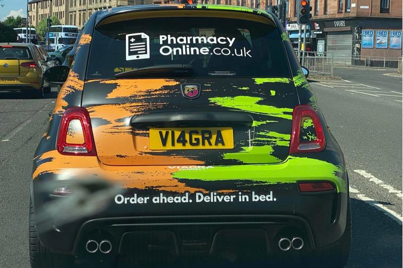 private number plates funny V14GRA