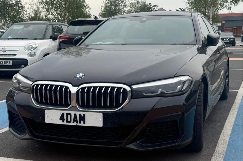 private number plates name 4DAM