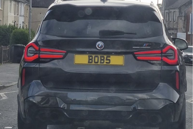 private number plates name BOB5