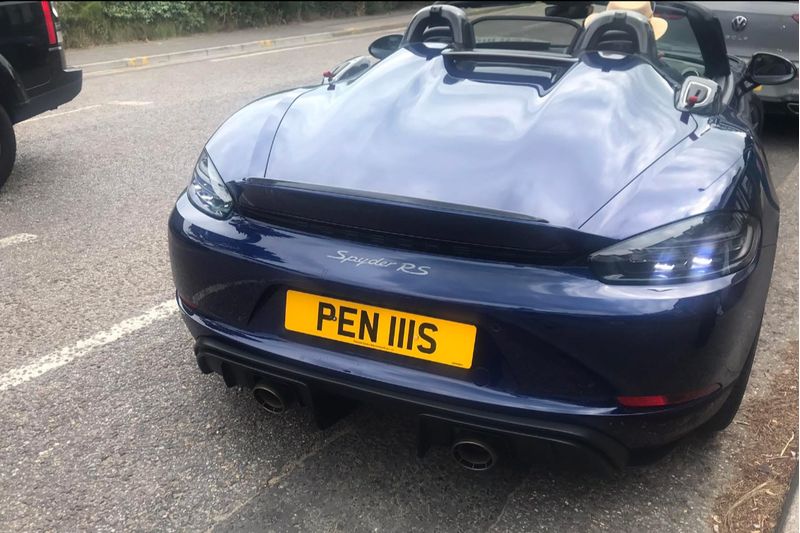 private number plates rude PEN11S