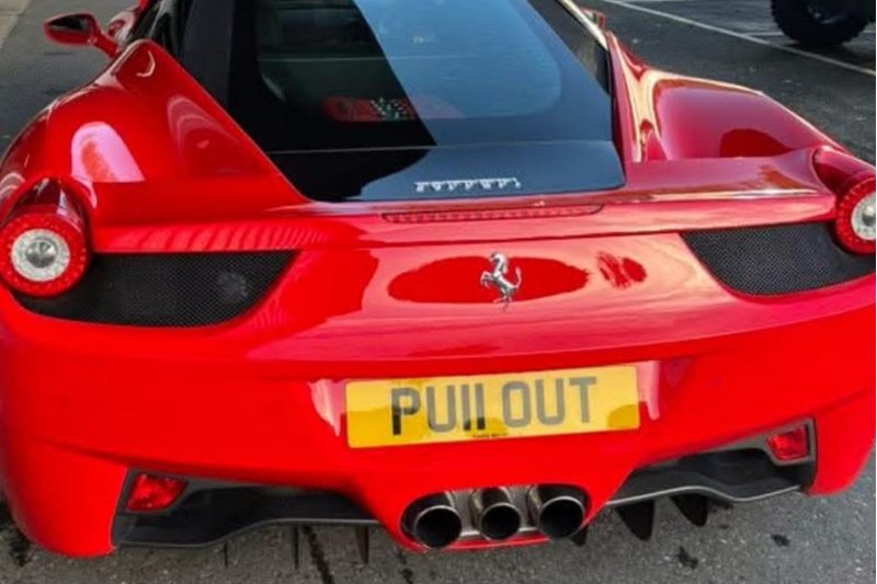 private number plates rude PU11OUT