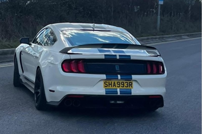 private number plates rude SHA993R