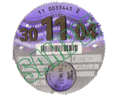tax disc