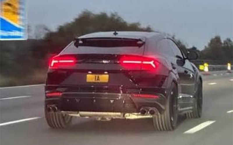 hyper private number plate 1A