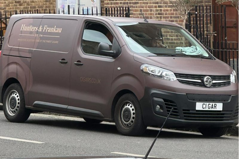 Business related private number plate