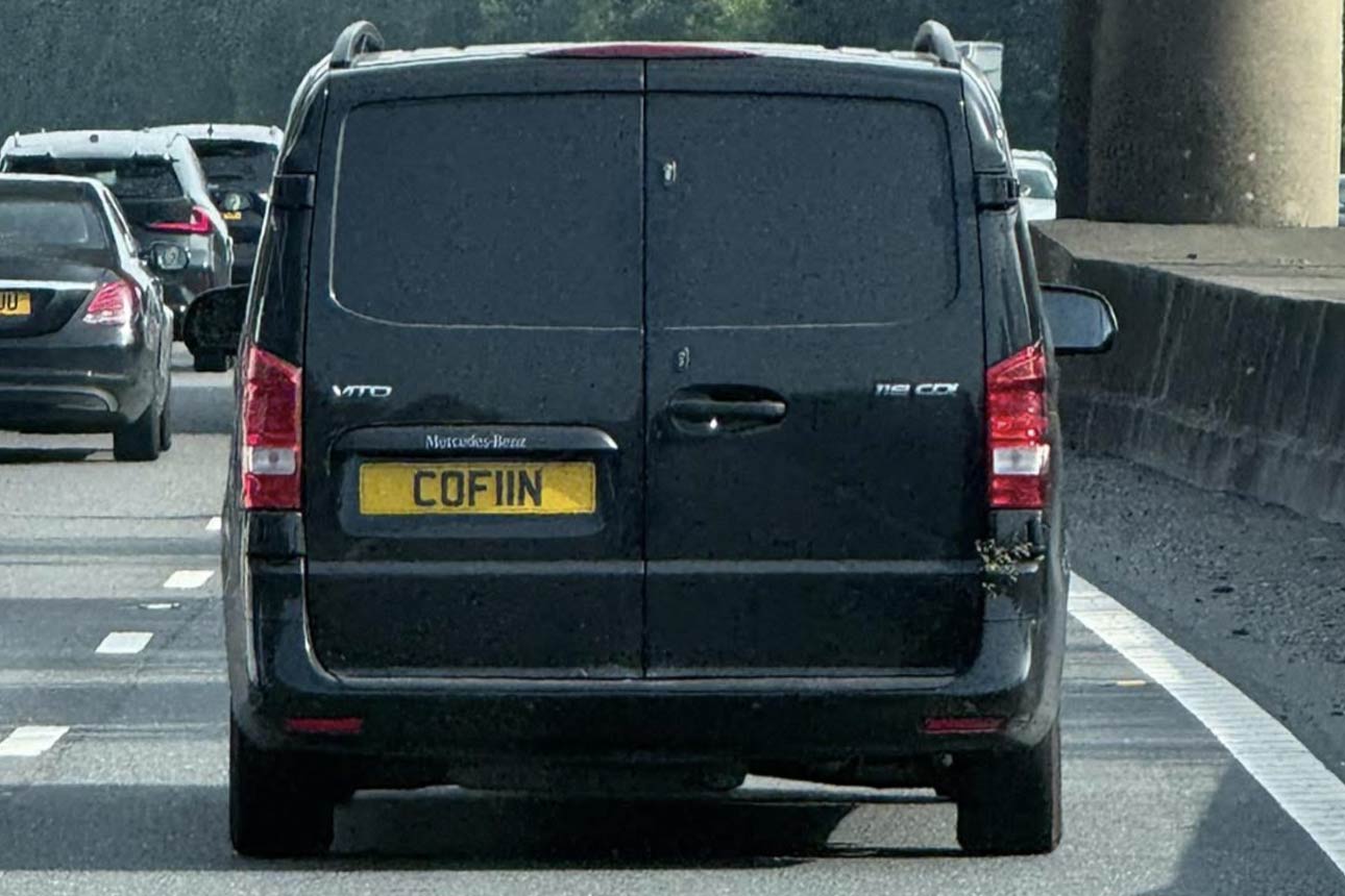 private number plates business COF11N