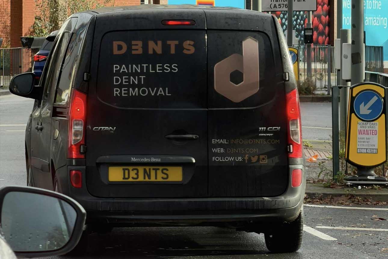 private number plates business D3NTS