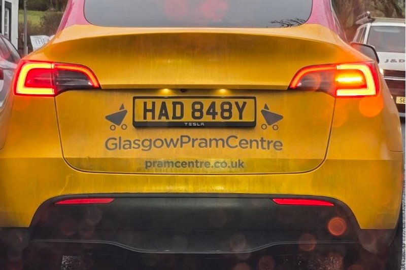Family related private number plate