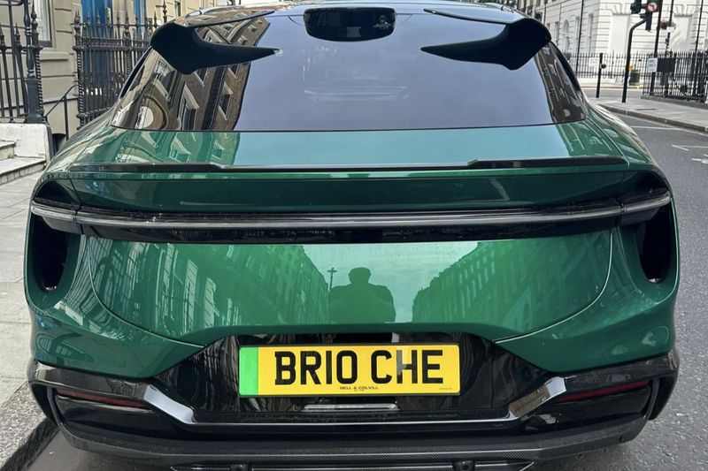 Food related private number plate