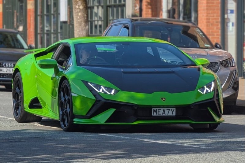 Food related private number plate
