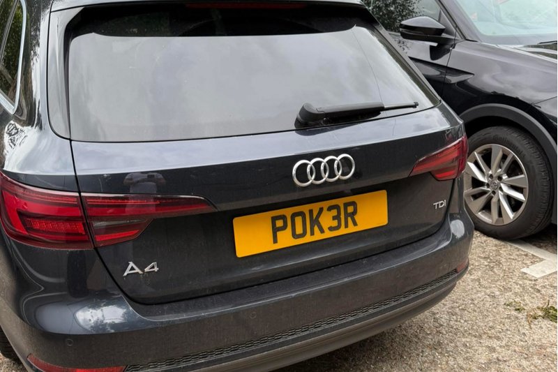 Hobby related private number plate