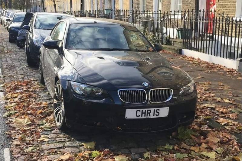 Name private number plate